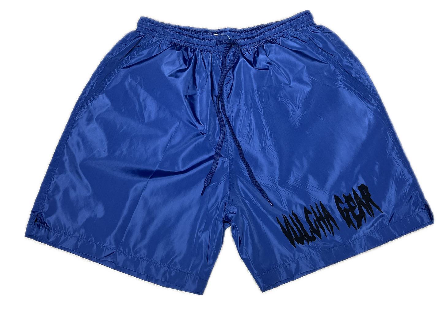 VULCHA GEAR WINDBREAKER SHORTS (BLUE/BLACK)