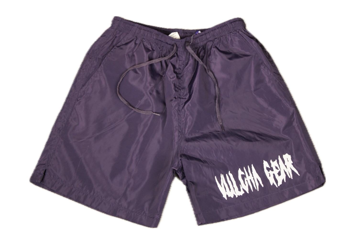 VULCHA GEAR WINDBREAKER SHORTS (PURPLE/WHITE)